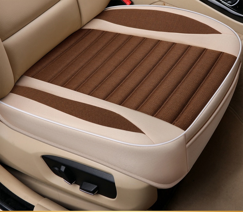 Breathable Flax Seat Cover For Car