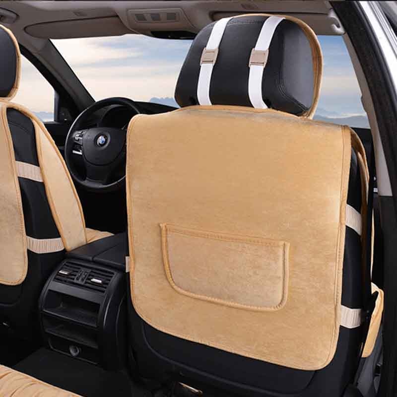 Winter Plush Car Seat Cover