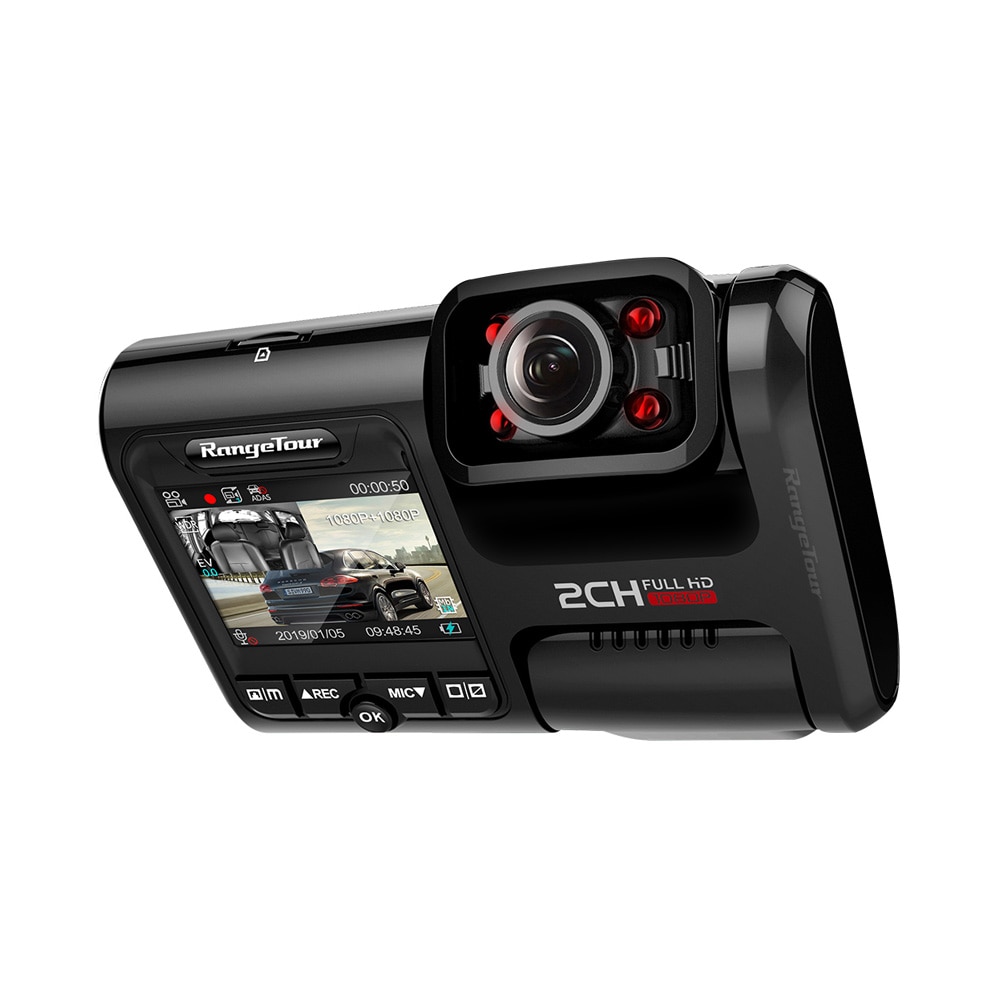 Dual Lens Car DVR with GPS